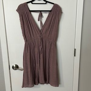 Mauve Mini Dress